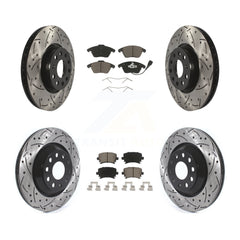Transit Auto KDC-100614 Disc Brake Kit for 2009-2010 Volkswagen Passat CC - Front and Rear product image