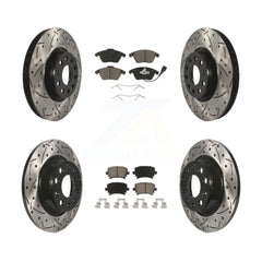 Transit Auto KDC-100617 Disc Brake Kit for 2008-2017 Volkswagen CC, Volkswagen GTI, Volkswagen Passat & more - Front and Rear product image