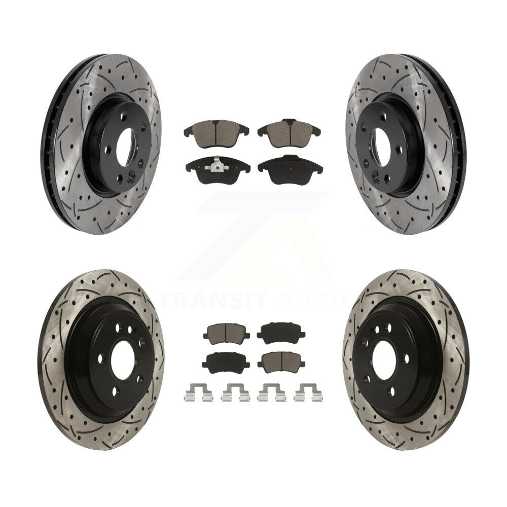 Transit Auto KDC-100620 Disc Brake Kit for 2013-2014 Volvo S60 - Front and Rear product image