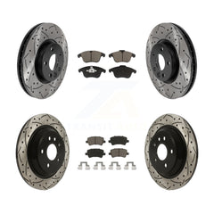 Transit Auto KDC-100620 Disc Brake Kit for 2013-2014 Volvo S60 - Front and Rear product image