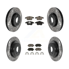 Transit Auto KDC-100621 Disc Brake Kit for 2012-2015 Land Rover Range Rover Evoque - Front and Rear product image