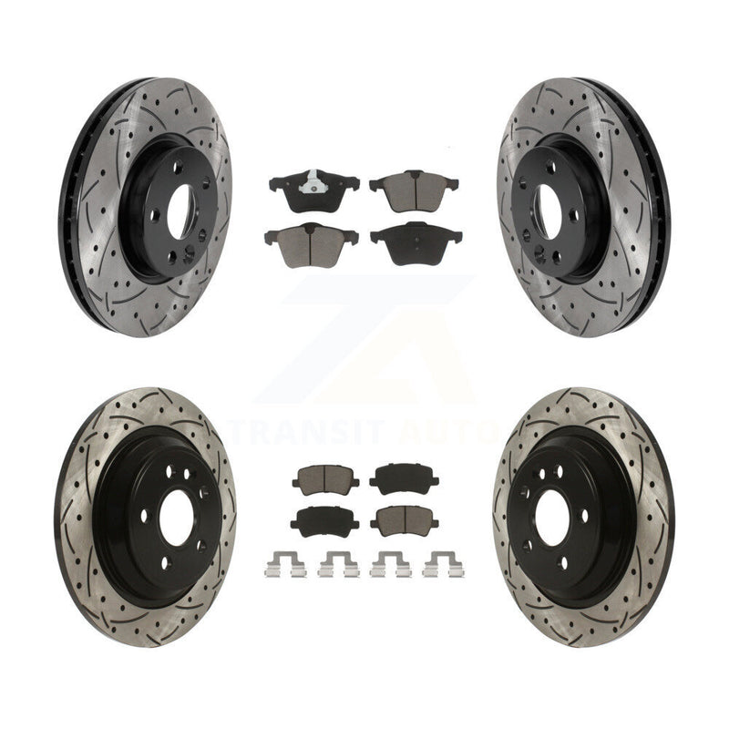 Transit Auto KDC-100622 Disc Brake Kit for 2008 Volvo V70 - Front and Rear product image