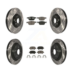 Transit Auto KDC-100623 Disc Brake Kit for 2010-2015 Volvo XC60 - Front and Rear product image