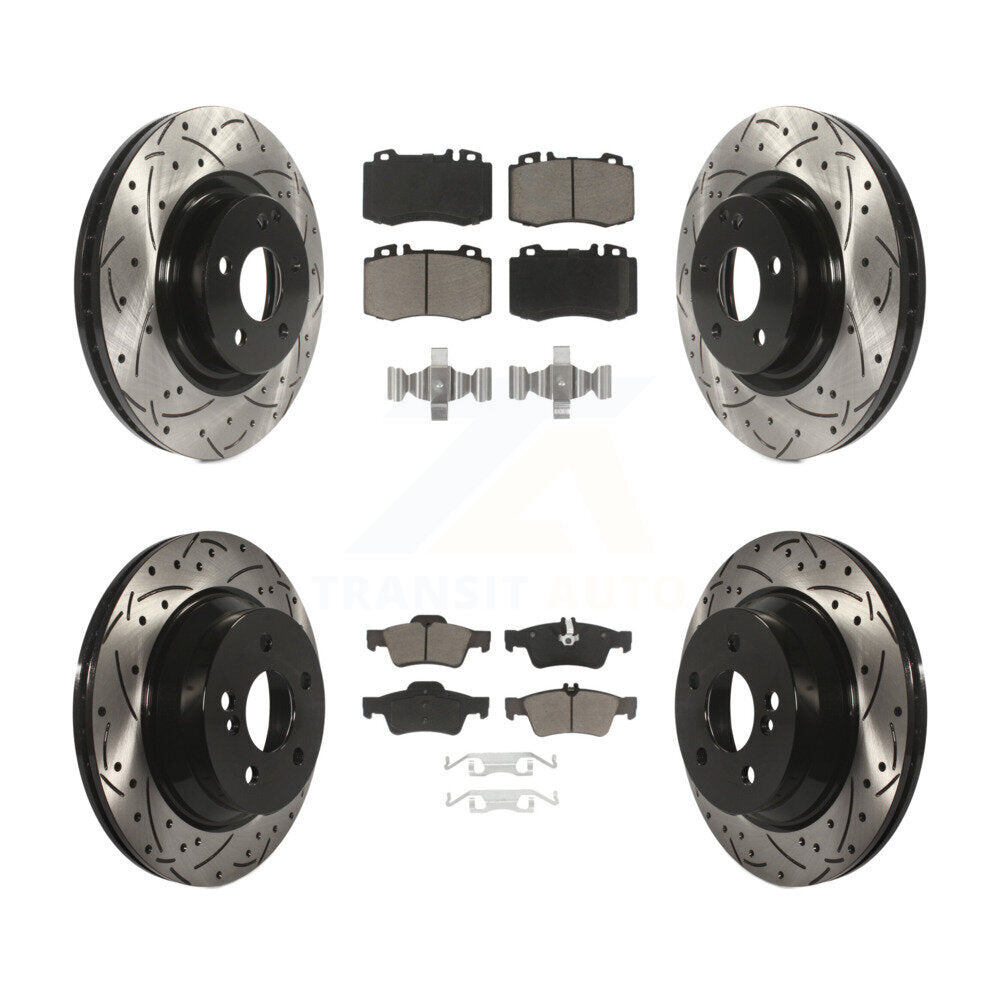 Transit Auto KDC-100625 Disc Brake Kit for 2006-2011 Mercedes-Benz CLS550, Mercedes-Benz E550, Mercedes-Benz CLS500 - Front and Rear product image