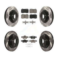 Transit Auto KDC-100625 Disc Brake Kit for 2006-2011 Mercedes-Benz CLS550, Mercedes-Benz E550, Mercedes-Benz CLS500 - Front and Rear product image