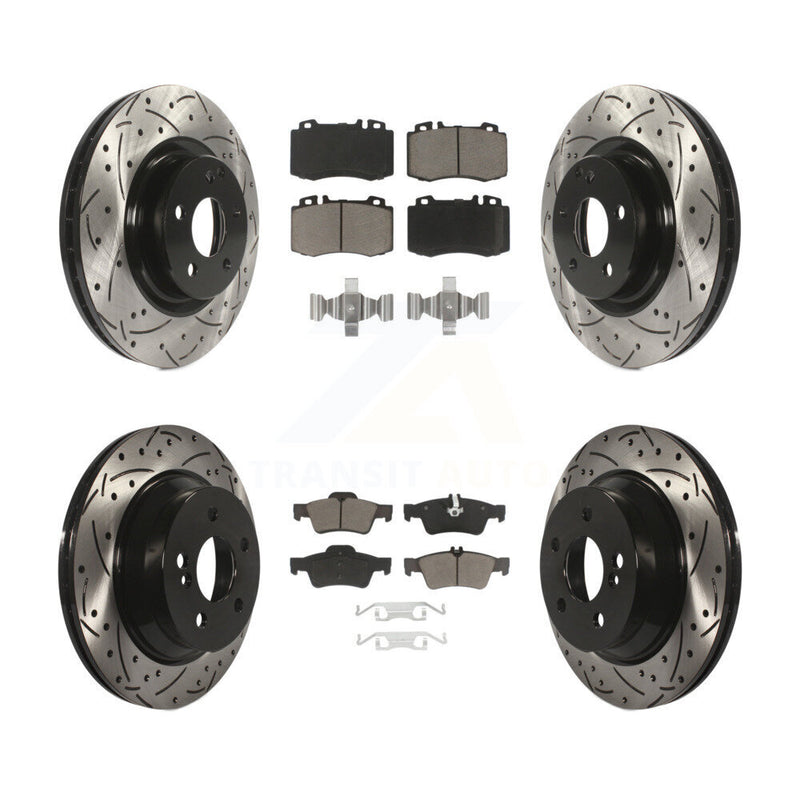 Transit Auto KDC-100625 Disc Brake Kit for 2006-2011 Mercedes-Benz CLS550, Mercedes-Benz E550, Mercedes-Benz CLS500 - Front and Rear product image