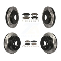 Transit Auto KDC-100626 Disc Brake Kit for 2014-2020 Chevrolet Suburban, Cadillac Escalade, Cadillac Escalade ESV & more - Front and Rear product image