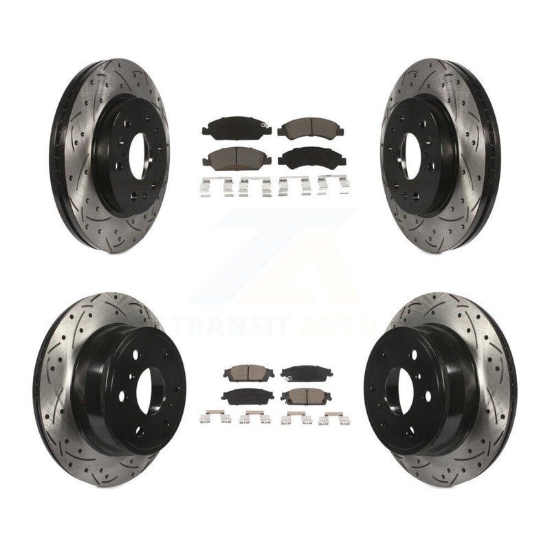 Transit Auto KDC-100626 Disc Brake Kit for 2014-2020 Chevrolet Suburban, Cadillac Escalade, Cadillac Escalade ESV & more - Front and Rear product image