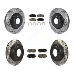 Transit Auto KDC-100629 Disc Brake Kit for 2021 Kia Forte5 - Front and Rear product image
