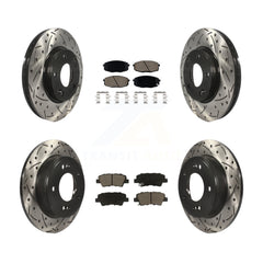 Transit Auto KDC-100631 Disc Brake Kit for 2017-2023 Kia Forte, Hyundai Kona, Hyundai Elantra GT & more - Front and Rear product image