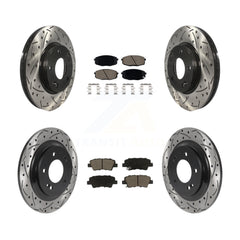 Transit Auto KDC-100632 Disc Brake Kit for 2018-2022 Kia Forte5, Hyundai Elantra GT - Front and Rear product image
