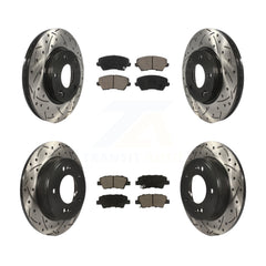 Transit Auto KDC-100633 Disc Brake Kit for 2016-2018 Hyundai Elantra GT, Kia Forte, Kia Forte5 & more - Front and Rear product image