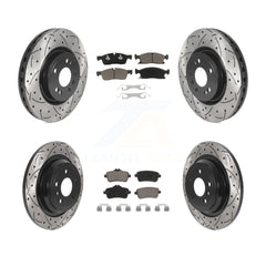 Transit Auto KDC-100637 Disc Brake Kit for 2012-2018 Mercedes-Benz GLE300d, Mercedes-Benz GLE350, Mercedes-Benz ML250 & more - Front and Rear product image