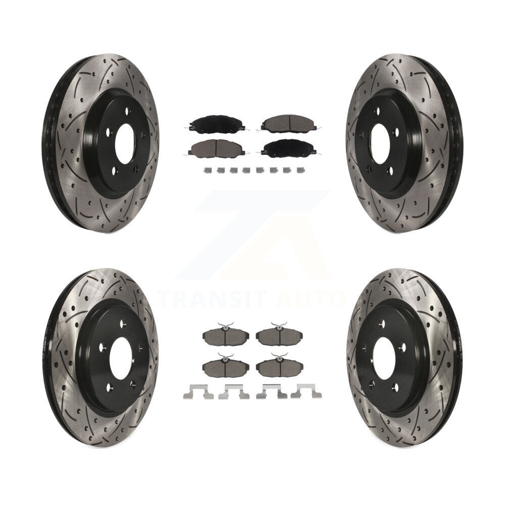 Transit Auto KDC-100639 Disc Brake Kit for 2005-2010 Ford Mustang - Front and Rear product image