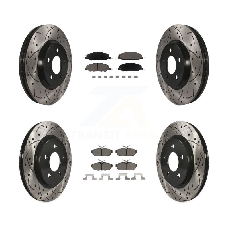 Transit Auto KDC-100639 Disc Brake Kit for 2005-2010 Ford Mustang - Front and Rear product image