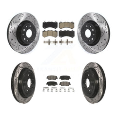 Transit Auto KDC-100640 Disc Brake Kit for 2016 Cadillac CTS - Front and Rear product image