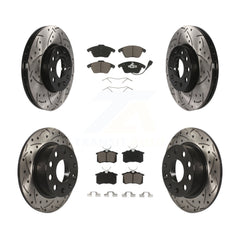 Transit Auto KDC-100642 Disc Brake Kit for 2013-2018 Volkswagen Jetta, Volkswagen Beetle - Front and Rear product image