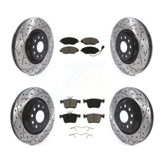 Transit Auto KDC-100651 Disc Brake Kit for 2015-2022 Volkswagen Arteon, Audi A3 Quattro, Audi Q3 & more - Front and Rear product image