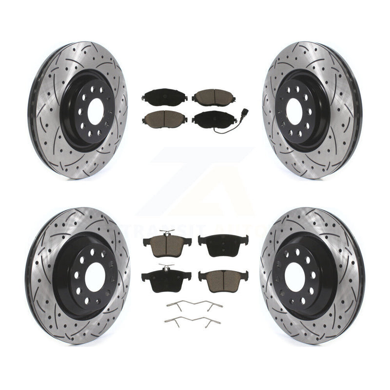 Transit Auto KDC-100651 Disc Brake Kit for 2015-2022 Volkswagen Arteon, Audi A3 Quattro, Audi Q3 & more - Front and Rear product image