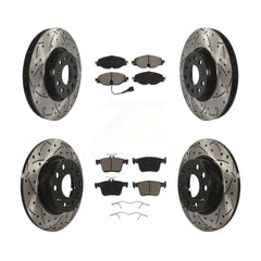Transit Auto KDC-100653 Disc Brake Kit for 2015-2023 Volkswagen Taos, Audi A3, Audi TT Quattro & more - Front and Rear product image