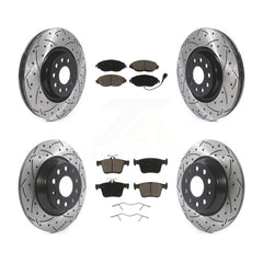 Transit Auto KDC-100655 Disc Brake Kit for 2018-2022 Volkswagen Jetta, Volkswagen Tiguan - Front and Rear product image