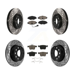 Transit Auto KDC-100656 Disc Brake Kit for 2019-2023 Volkswagen Taos, Volkswagen Jetta - Front and Rear product image