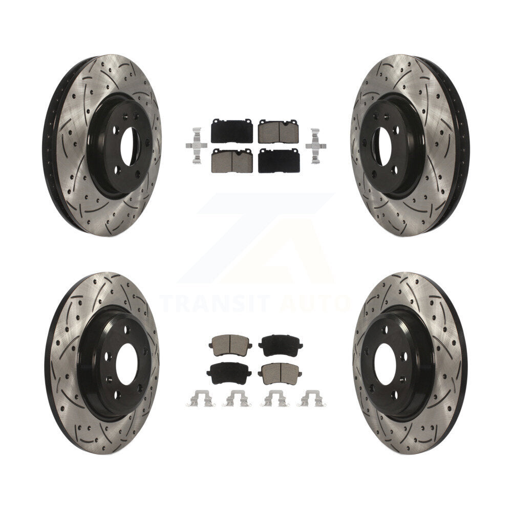 Transit Auto KDC-100660 Disc Brake Kit for 2013-2017 Audi Q5 - Front and Rear product image