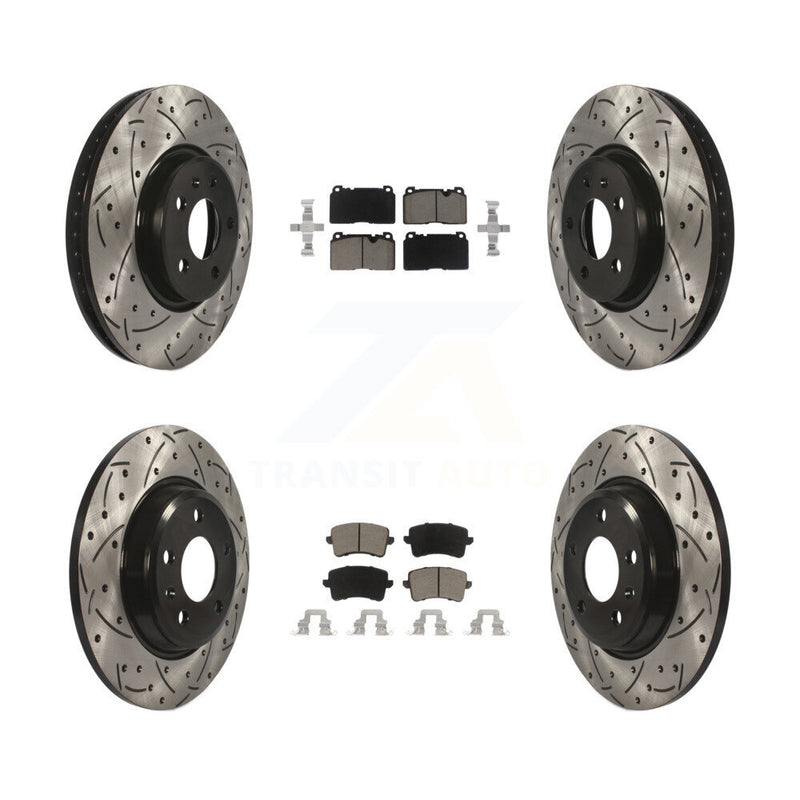 Transit Auto KDC-100660 Disc Brake Kit for 2013-2017 Audi Q5 - Front and Rear product image