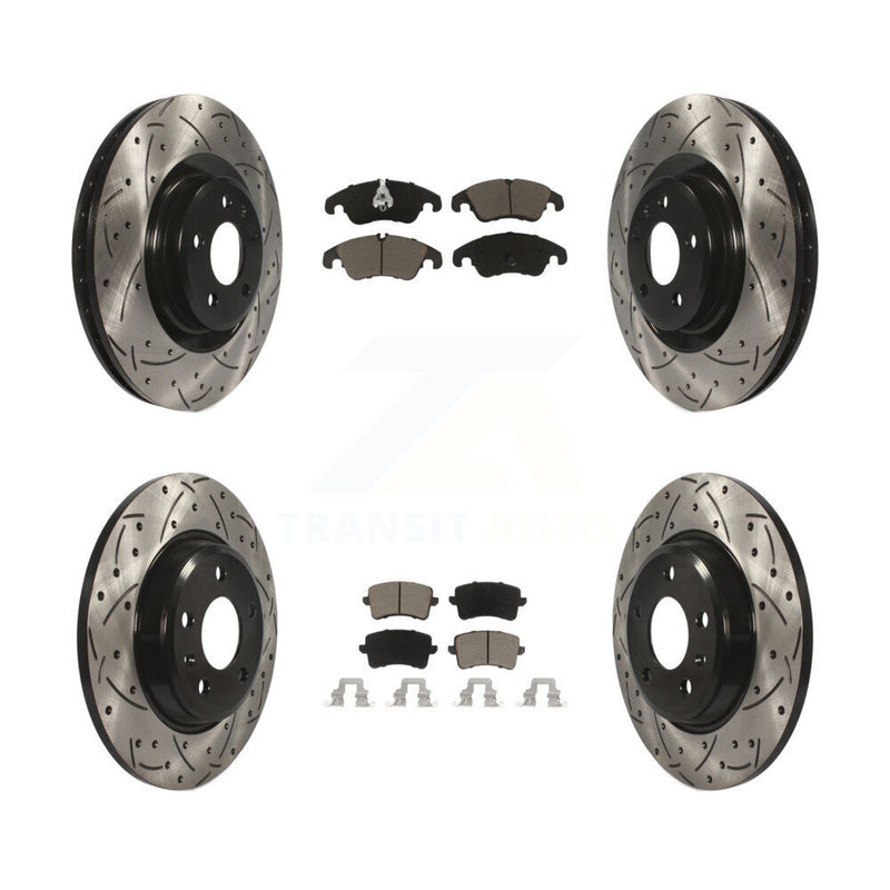 Transit Auto KDC-100661 Disc Brake Kit for 2009-2010 Audi Q5 - Front and Rear product image