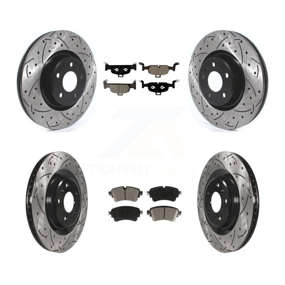 Transit Auto KDC-100663 Disc Brake Kit for 2017-2020 Audi A4 allroad, Audi A6 Quattro, Audi A5 Quattro & more - Front and Rear product image