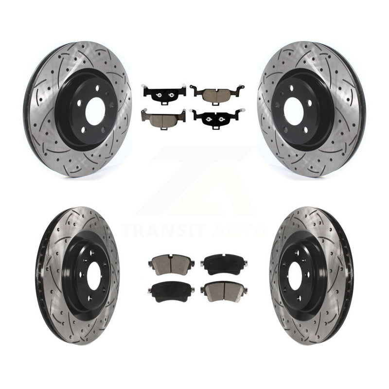 Transit Auto KDC-100663 Disc Brake Kit for 2017-2020 Audi A4 allroad, Audi A6 Quattro, Audi A5 Quattro & more - Front and Rear product image