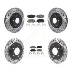 Transit Auto KDC-100665 Disc Brake Kit for 2017-2020 Hyundai Elantra - Front and Rear product image