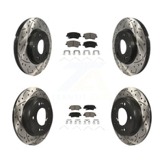 Transit Auto KDC-100666 Disc Brake Kit for 2017-2020 Hyundai Elantra - Front and Rear product image