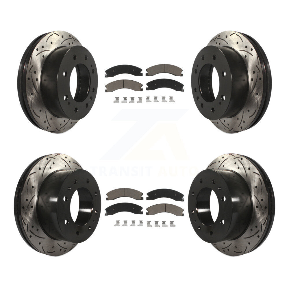 Transit Auto KDC-100667 Disc Brake Kit for 2011-2019 Chevrolet Suburban 3500 HD, Chevrolet Silverado 2500 HD, Chevrolet Silverado 3500 HD & more - Front and Rear product image