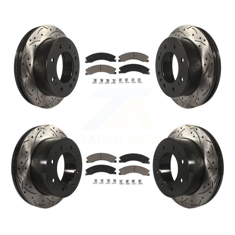 Transit Auto KDC-100667 Disc Brake Kit for 2011-2019 Chevrolet Suburban 3500 HD, Chevrolet Silverado 2500 HD, Chevrolet Silverado 3500 HD & more - Front and Rear product image