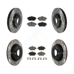 Transit Auto KDC-100669 Disc Brake Kit for 2013-2020 INFINITI QX30, Mercedes-Benz CLA250, Mercedes-Benz GLA250 & more - Front and Rear product image