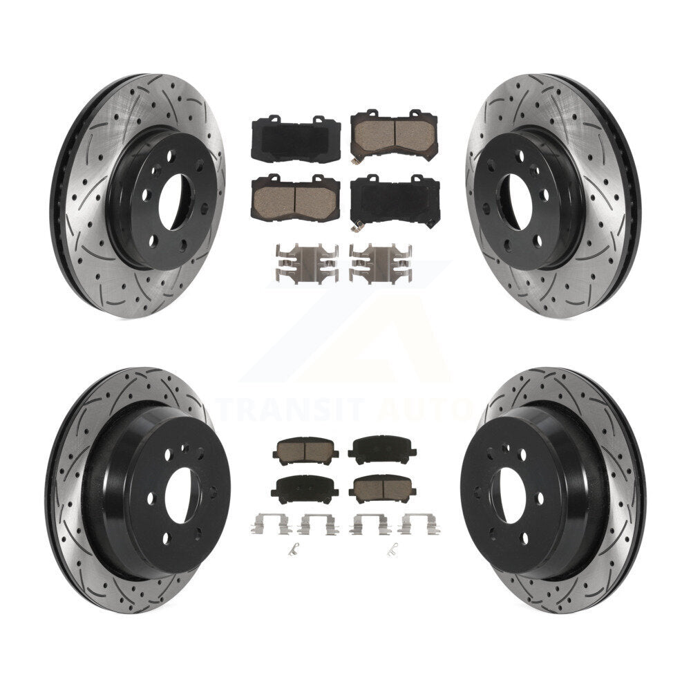 Transit Auto KDC-100670 Disc Brake Kit for 2015-2020 Chevrolet Colorado, GMC Canyon - Front and Rear product image