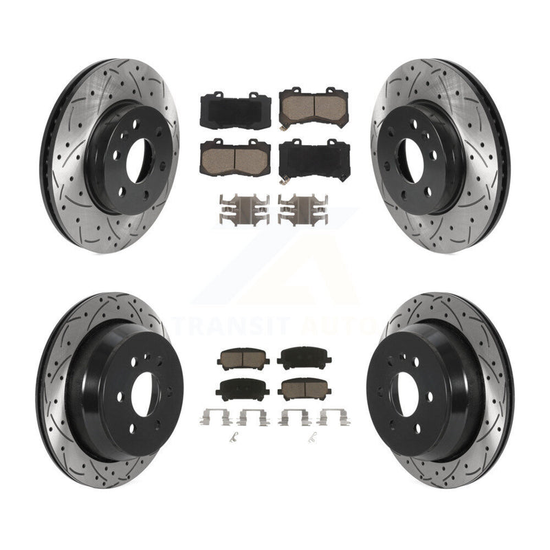 Transit Auto KDC-100670 Disc Brake Kit for 2015-2020 Chevrolet Colorado, GMC Canyon - Front and Rear product image