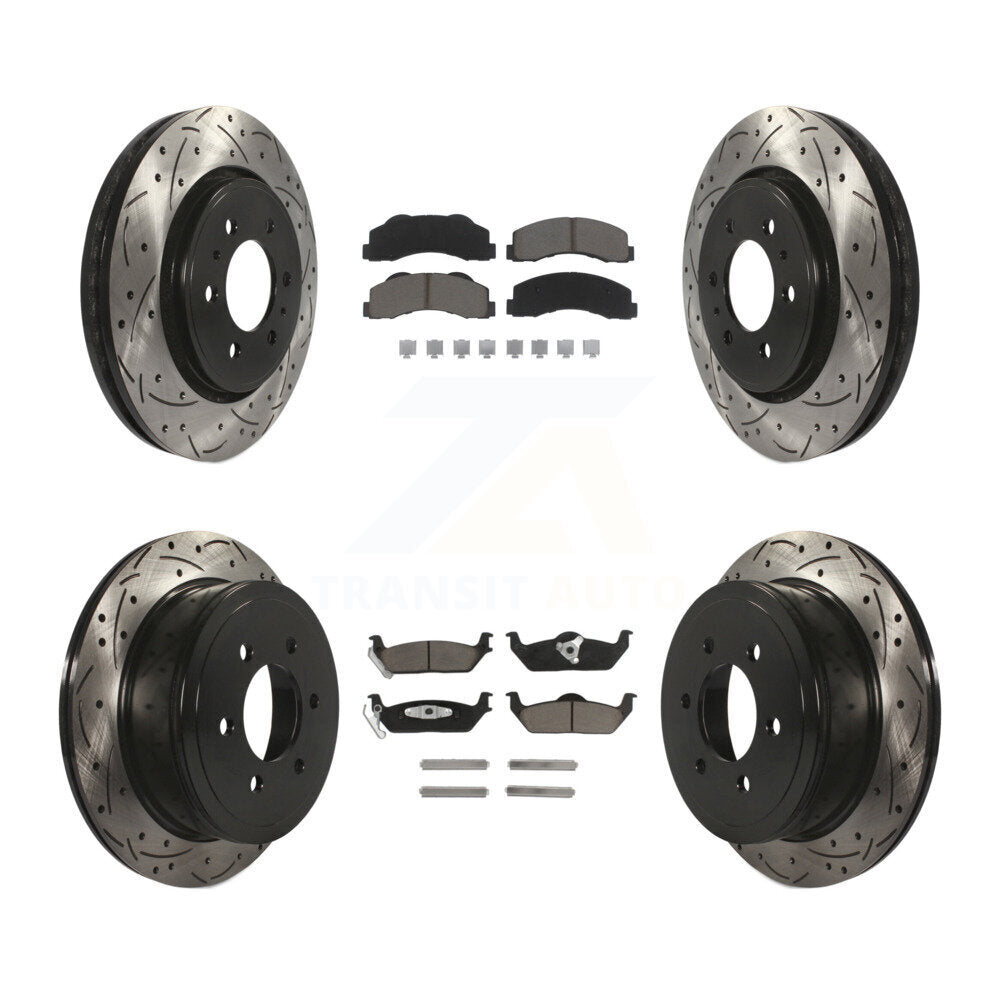 Transit Auto KDC-100673 Disc Brake Kit for 2010-2011 Ford F-150 - Front and Rear product image