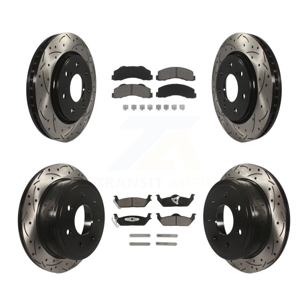 Transit Auto KDC-100674 Disc Brake Kit for 2010-2011 Ford F-150 - Front and Rear product image