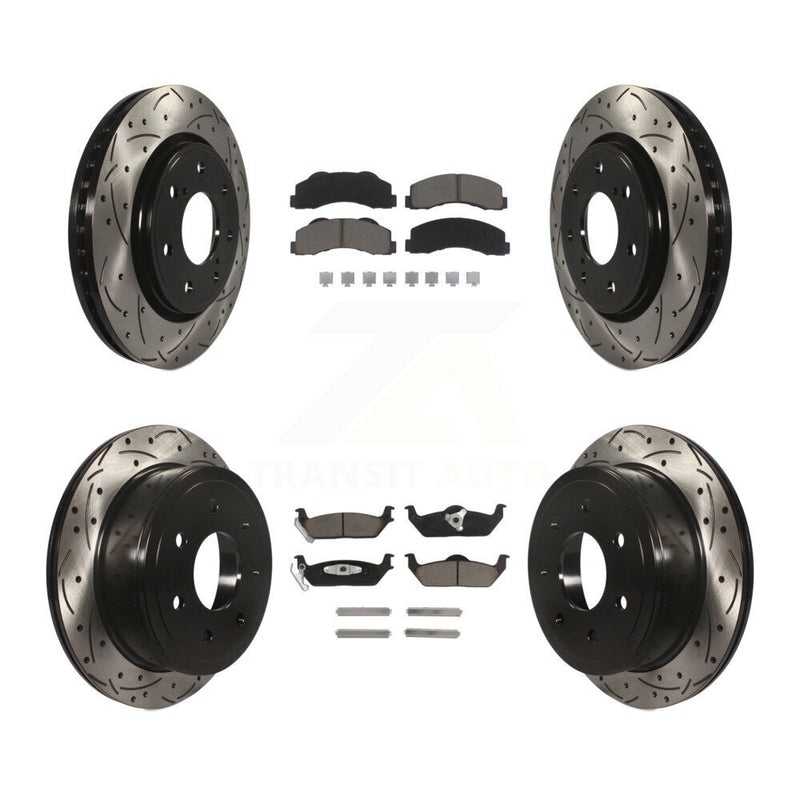Transit Auto KDC-100674 Disc Brake Kit for 2010-2011 Ford F-150 - Front and Rear product image