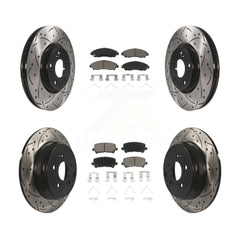 Transit Auto KDC-100675 Disc Brake Kit for 2007-2015 Acura ZDX, Honda Pilot, Acura MDX - Front and Rear product image