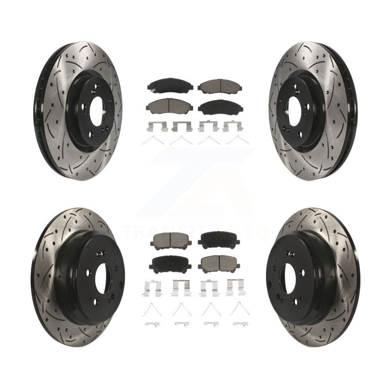 Transit Auto KDC-100675 Disc Brake Kit for 2007-2015 Acura ZDX, Honda Pilot, Acura MDX - Front and Rear product image
