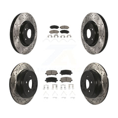 Transit Auto KDC-100676 Disc Brake Kit for 2011-2014 Honda Odyssey - Front and Rear product image