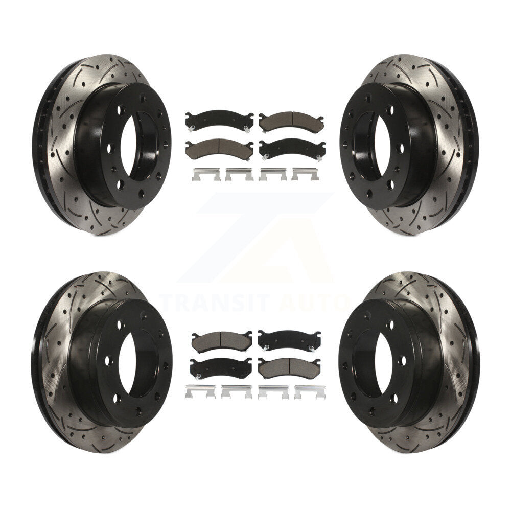 Transit Auto KDC-100678 Disc Brake Kit for 1999-2009 Chevrolet Silverado 1500 HD Classic, Chevrolet Suburban 2500, GMC Sierra 1500 HD Classic & more - Front and Rear product image