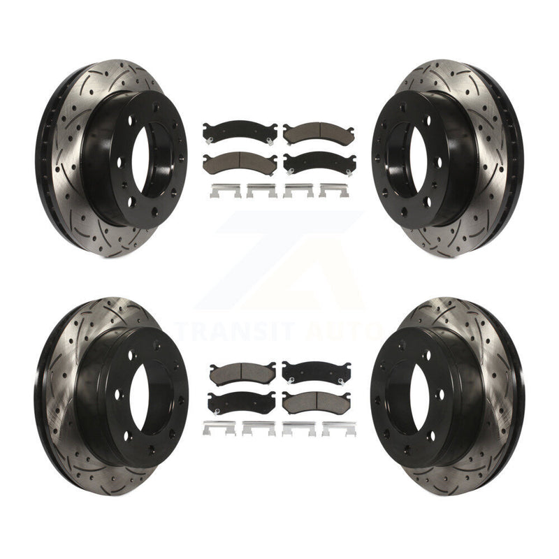 Transit Auto KDC-100678 Disc Brake Kit for 1999-2009 Chevrolet Silverado 1500 HD Classic, Chevrolet Suburban 2500, GMC Sierra 1500 HD Classic & more - Front and Rear product image