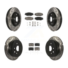 Transit Auto KDC-100681 Disc Brake Kit for 2006-2011 Lexus IS250 - Front and Rear product image