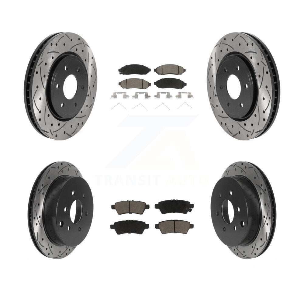 Transit Auto KDC-100682 Disc Brake Kit for 2006-2007 Nissan Xterra - Front and Rear product image