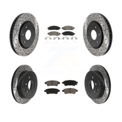 Transit Auto KDC-100682 Disc Brake Kit for 2006-2007 Nissan Xterra - Front and Rear product image