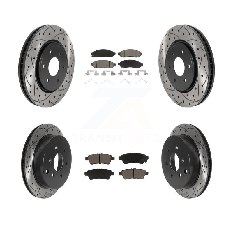 Transit Auto KDC-100682 Disc Brake Kit for 2006-2007 Nissan Xterra - Front and Rear product image